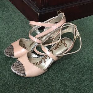 Sam Edelman size 6M women’s mini wedge sandal